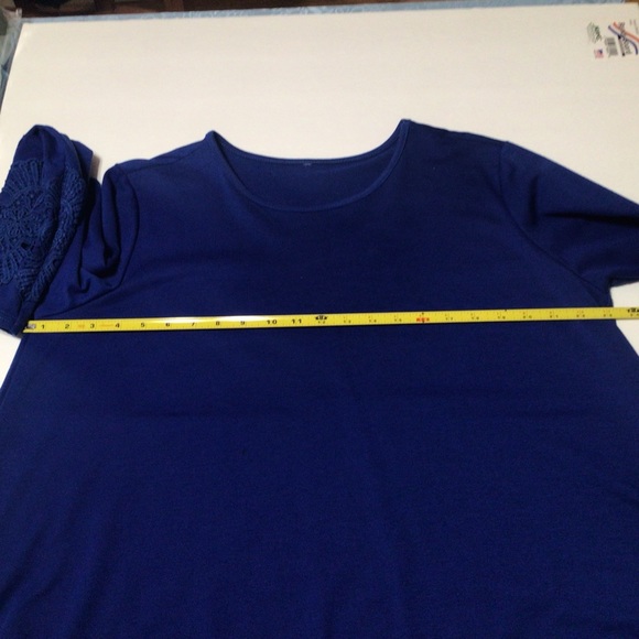 Zulily Large Sapphire Blue Tunic - Picture 8 of 9